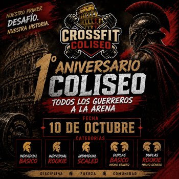 1° Aniversario Coliseo 